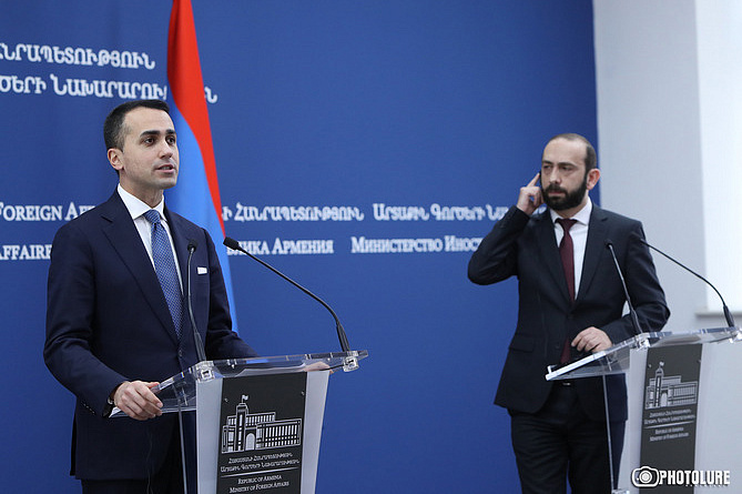 Armenia suggests resuming meetings of Armenian-Italian commission on economic cooperation