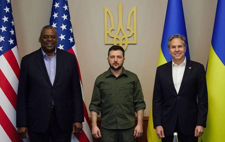 Zelensky says he discussed military and financial aid to Kiev with Austin and Blinken