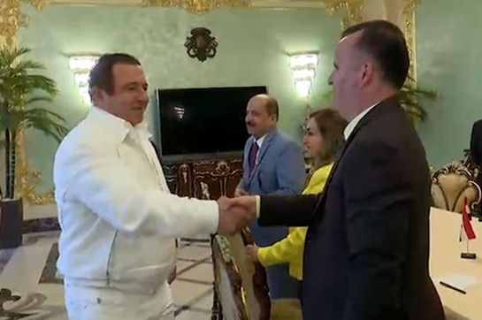 Armenian-Syrian business projects will become more substantial in the near future. Gagik Tsarukyan invited to Syria (Video)