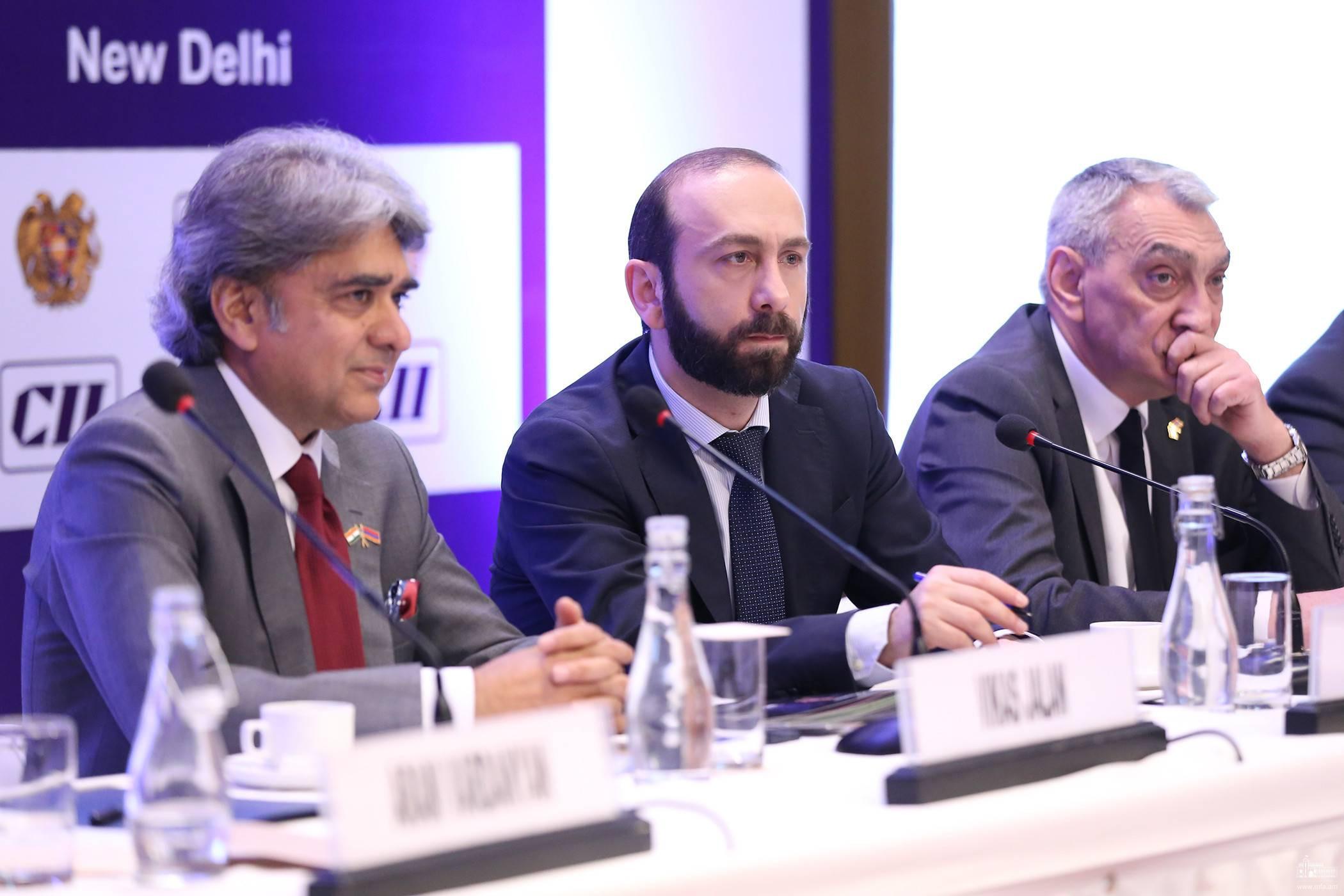 The Armenian-Indian business forum took place