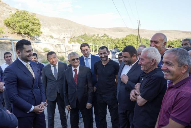 Deputy PM Hambardzum Matevosyan visits Kotayk province