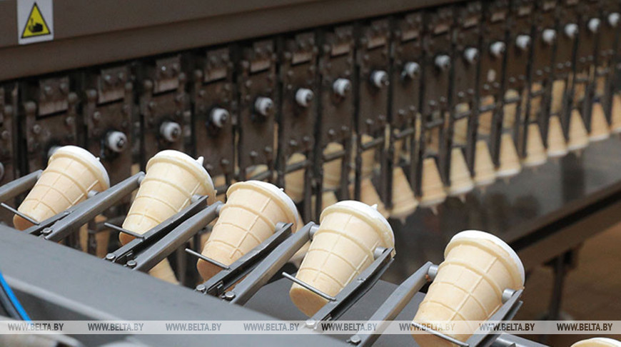 Belarusian commodity exchange sells dried ice cream to Armenia